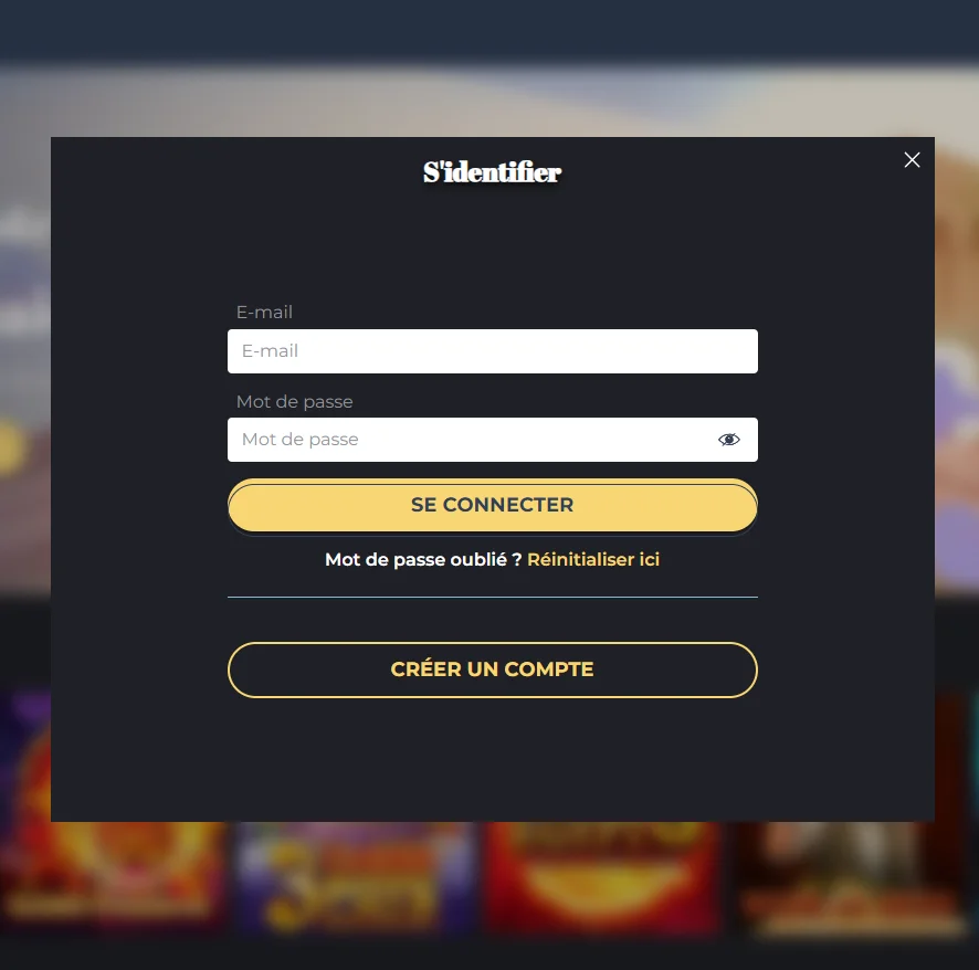 Olympe Casino Connexion