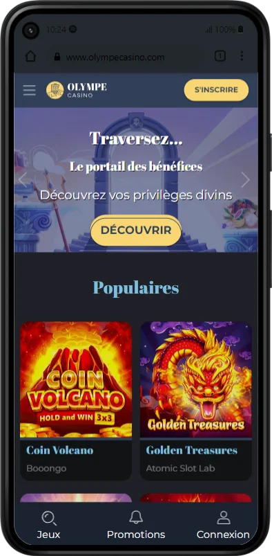 Olympe Casino pour Android