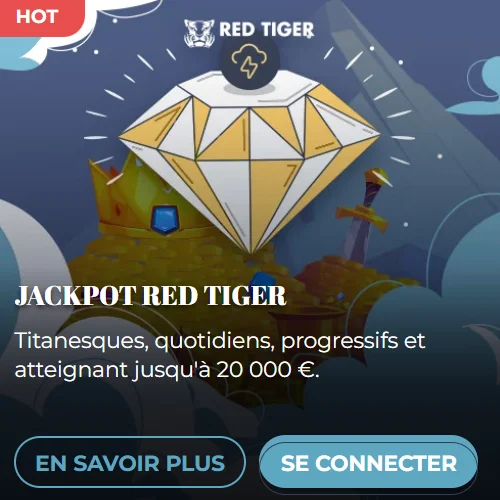 Promotion pour les machines à sous Red Tiger